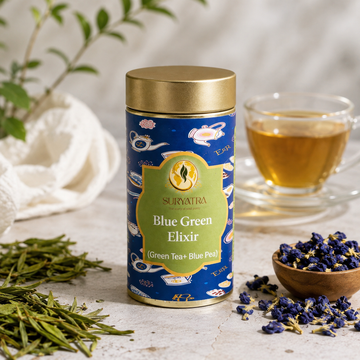 Blue Green Elixir Herbal Tea by Suryatra | 100g