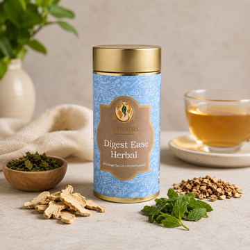 Digest Ease Herbal Wellness Tea by Suryatra | 100g