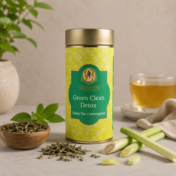 Green Clean Detox Herbal Tea By Suryatra | 100g