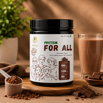 Suryatra Protein For All Chocolate – Plant-Based Protein Powder | 250g