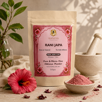 Rani Japa Hibiscus Powder by Suryatra | 100g