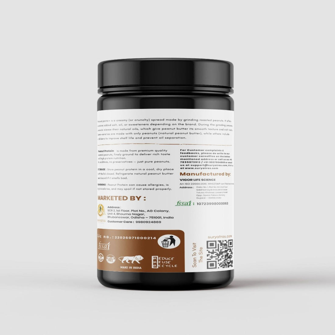 Plant Protein Chocolate Flavour Blend by Suryatra